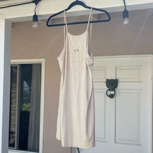 Max Studio Light Beige Strap Dress